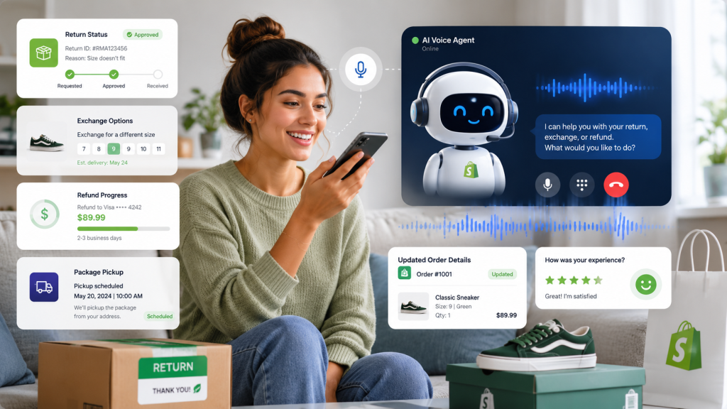 AI Voice Agents for Shopify Returns