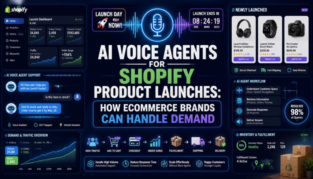AI Voice Agents for Shopify Product Launches
